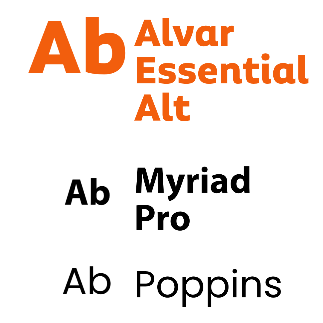Catalogo — font