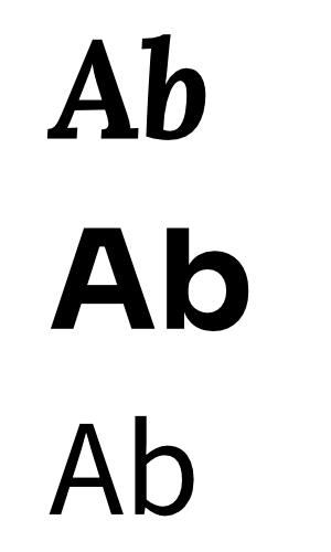 Vacanza Studio Ideale — Font